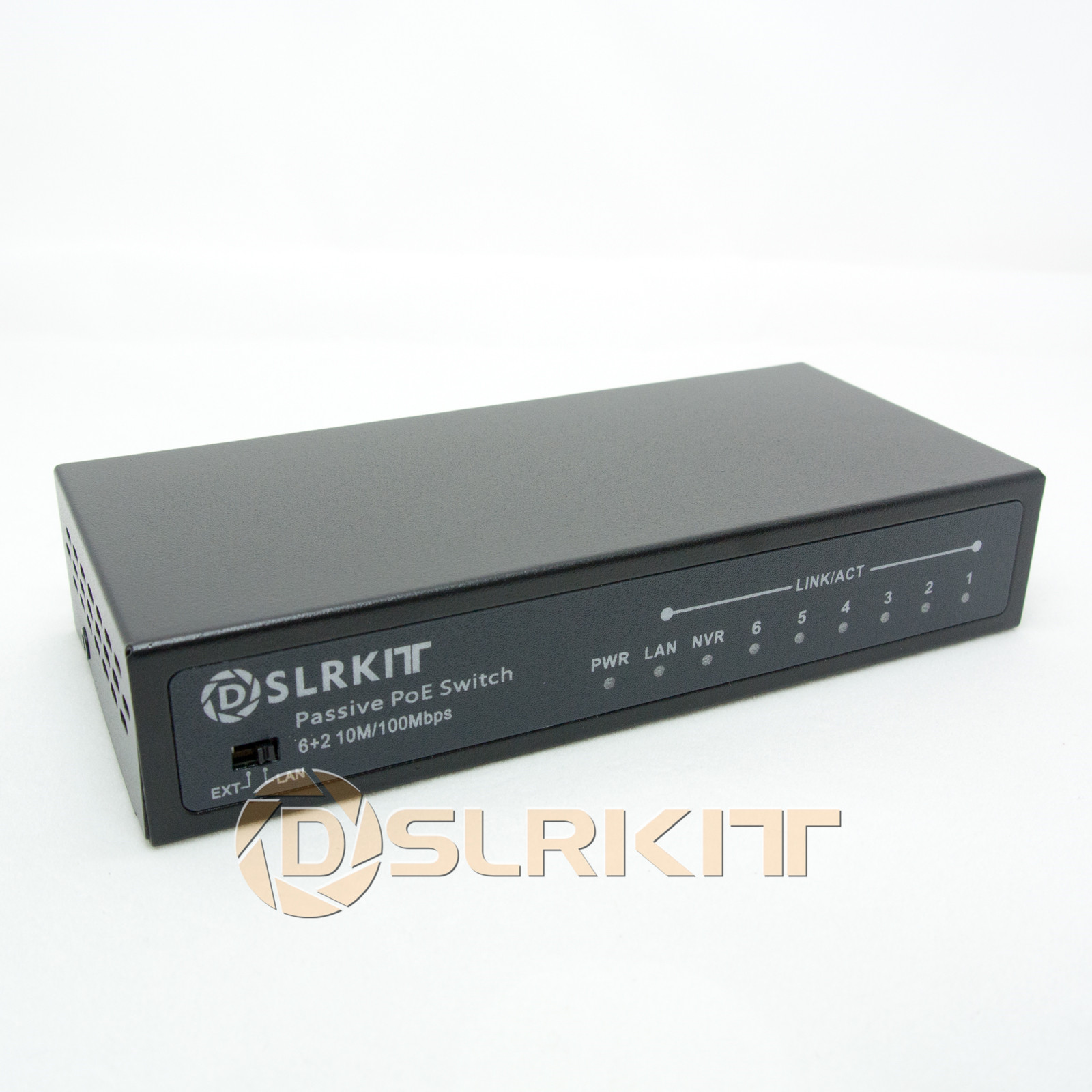 Power Over Ethernet - DSLRKIT 250M 8 porte 6 PoE