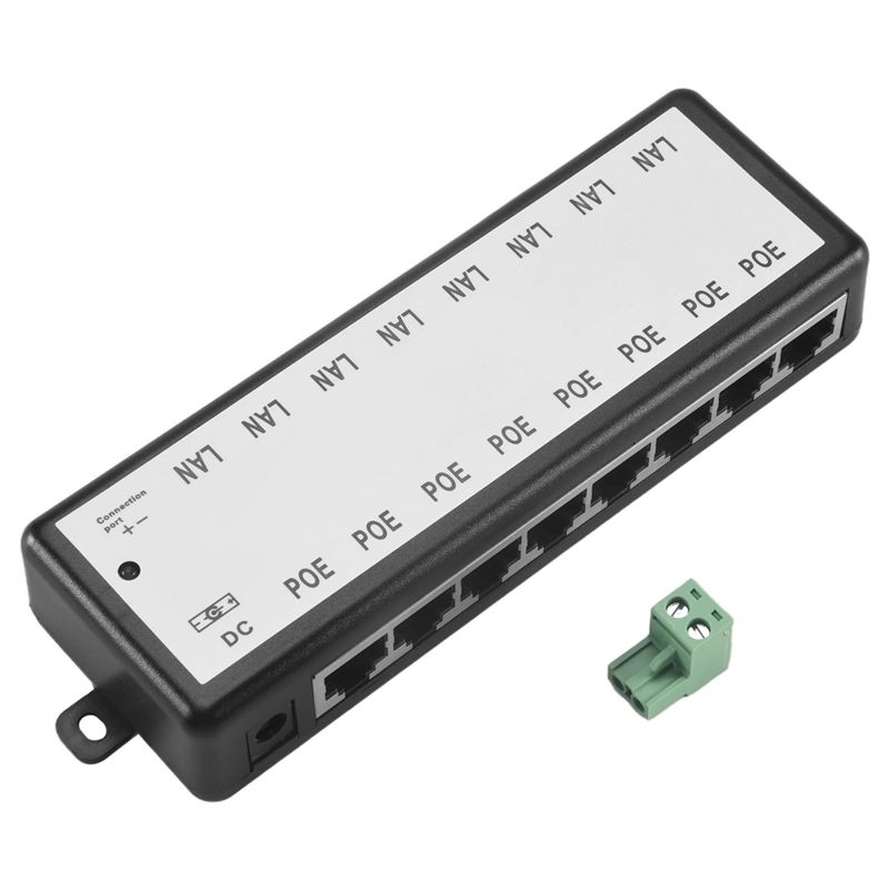 PHILE-8 Iniettore PoE a 8 Port - Power Over Ethernet recensione e prezzo
