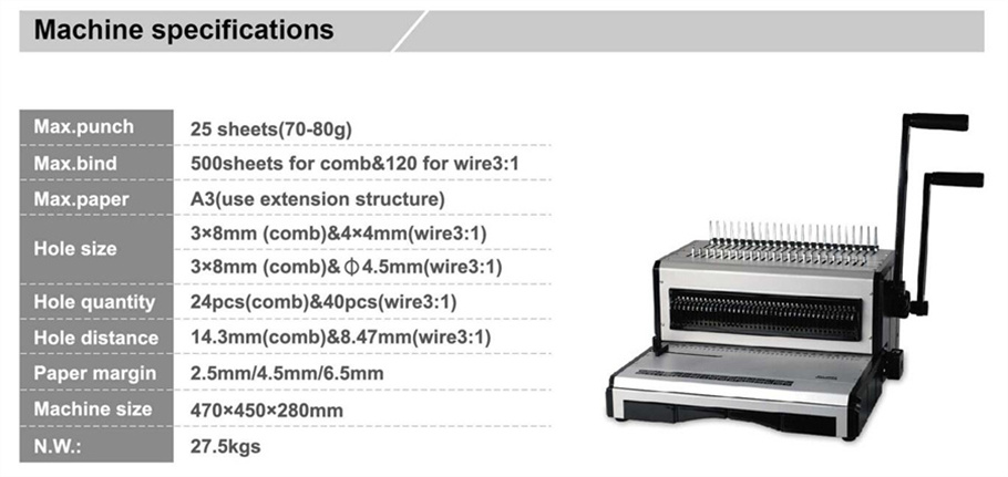 Rilegatrice Manuale da Tavolo  - Binding Machine Comb recensione e prezzo