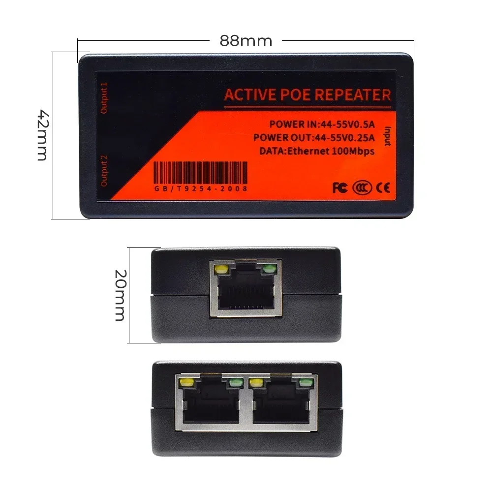 Estensore PoE da 1 a 2 porte,  - Power Over Ethernet recensione e prezzo